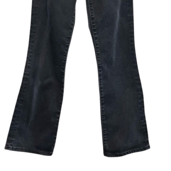 J Brand Selena Crop Bootcut Jeans in Galactic Black – Size 25 - Picture 7 of 15